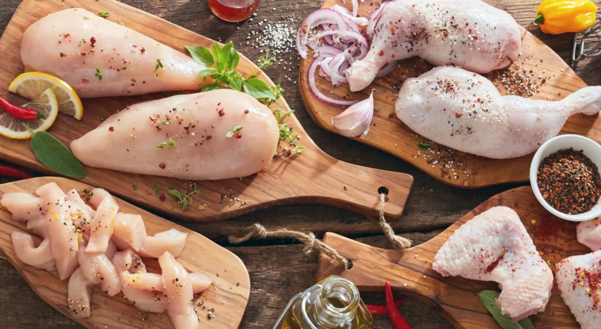 Fresh and frozen products for export